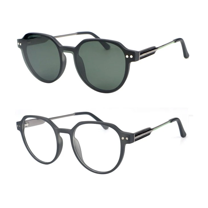 Magnetic Clip On Sunglasses Frames For Men Women